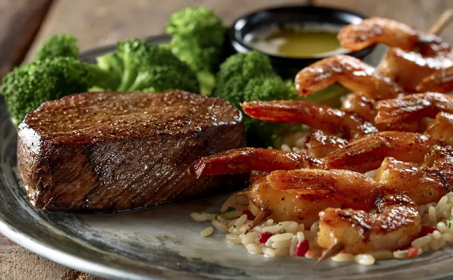 Renegade Sirloin with Redrock Grilled Shrimp