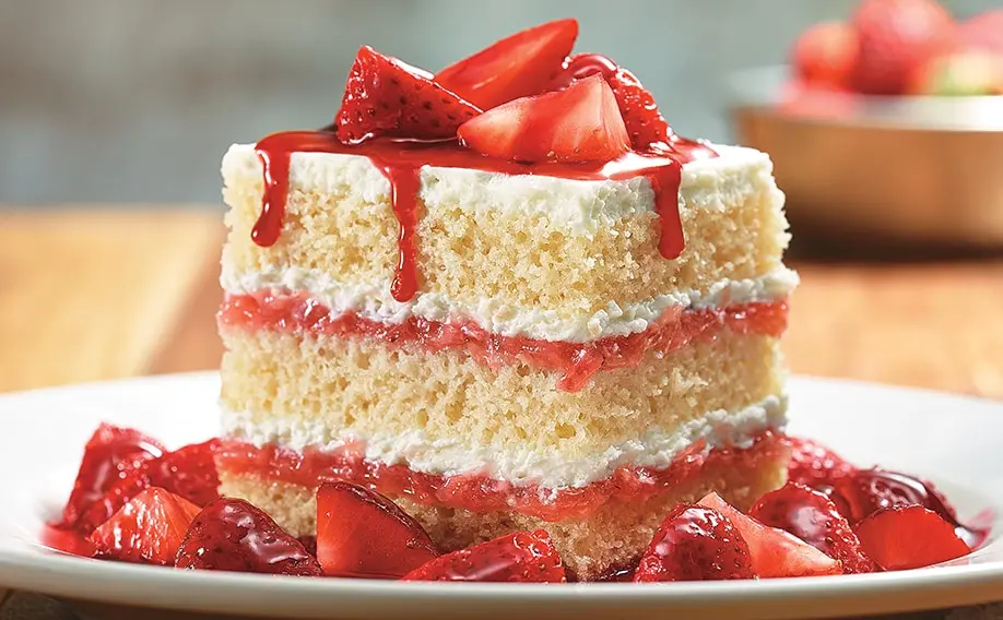 Strawberries & Cream Shortcake