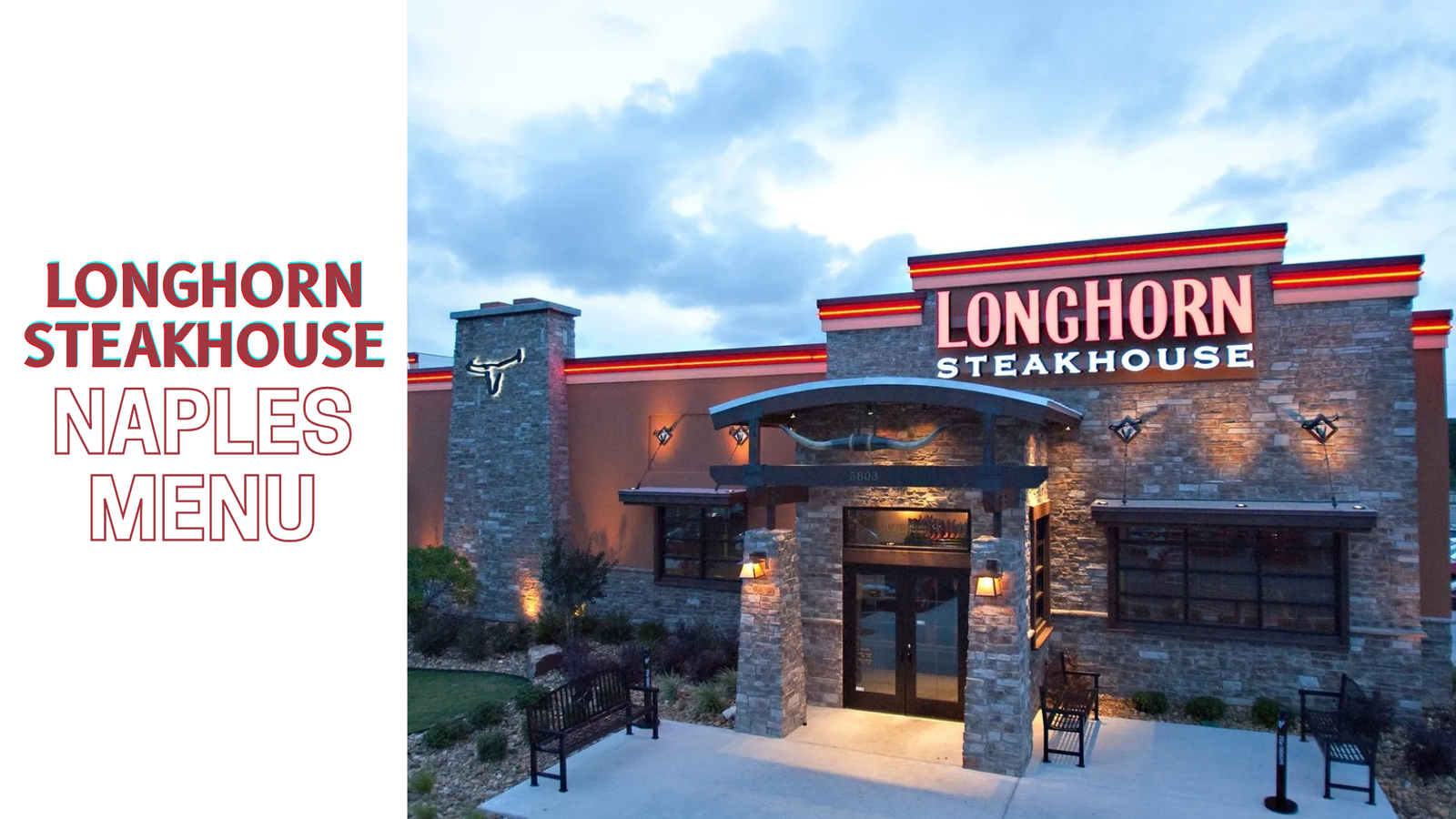 LongHorn Steakhouse Naples Menu